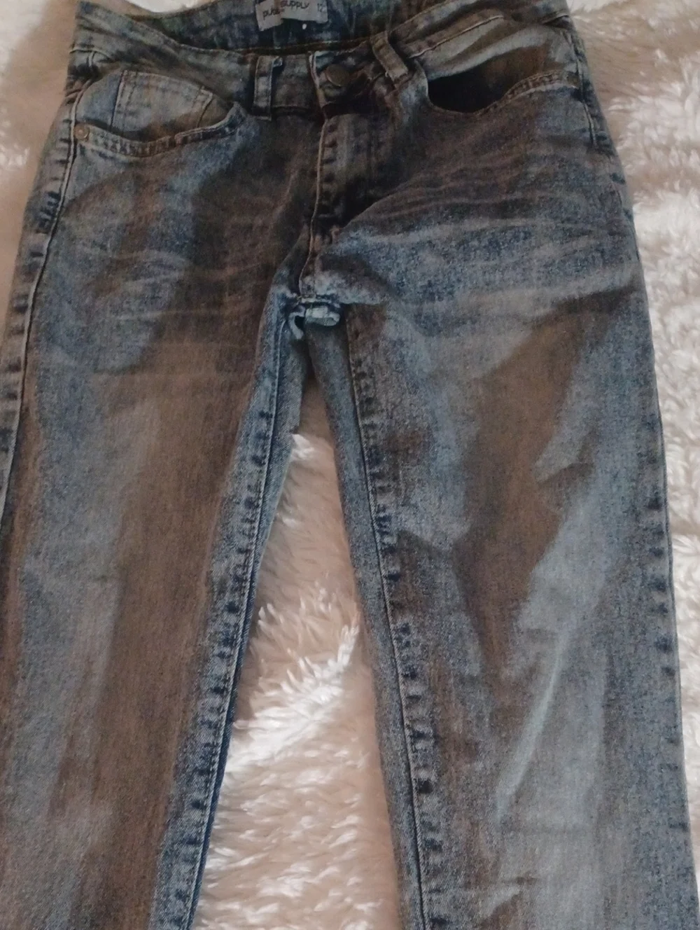 Public Supply Co/NYC Boys Light washed Skinny Jeans Sz12